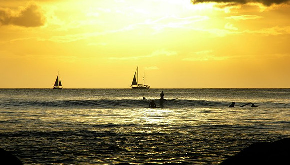 Waikiki sunset